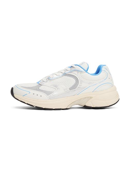 Tommy Jeans Sneaker low 'ARCHIVE '25'  ecru / himmelblå / grå / sølv