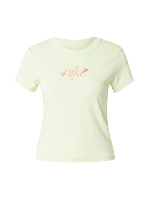 Nike Sportswear Shirts 'CHLL'  pastelgrøn / abrikos / hvid