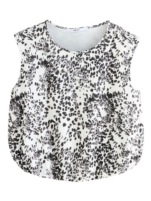 Next Overdel  sort / hvid