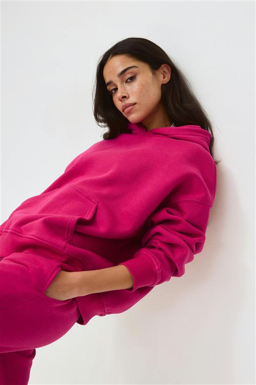 Gina Tricot - Iconic hoodie - hoodies - Lyserød - XXS - Dame