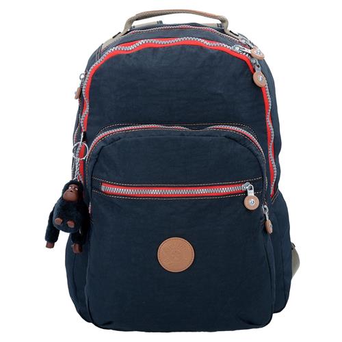 KIPLING Rygsæk 'Back to School'  navy / blodrød