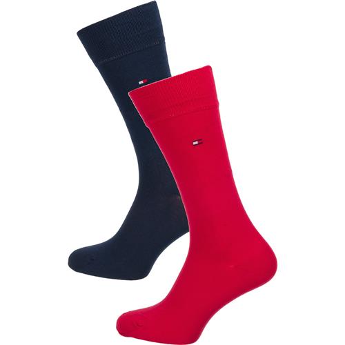 TOMMY HILFIGER Sokker  natblå / rød