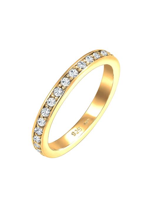 ELLI Ring 'Kristall'  guld / transparent