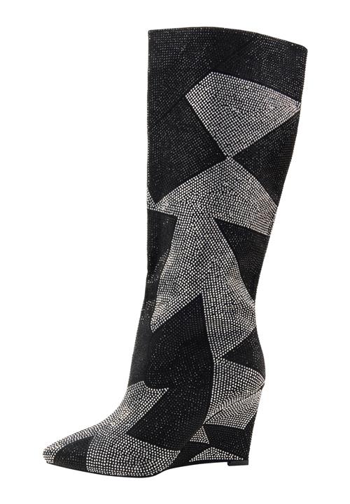 faina Støvler  sort / sølv