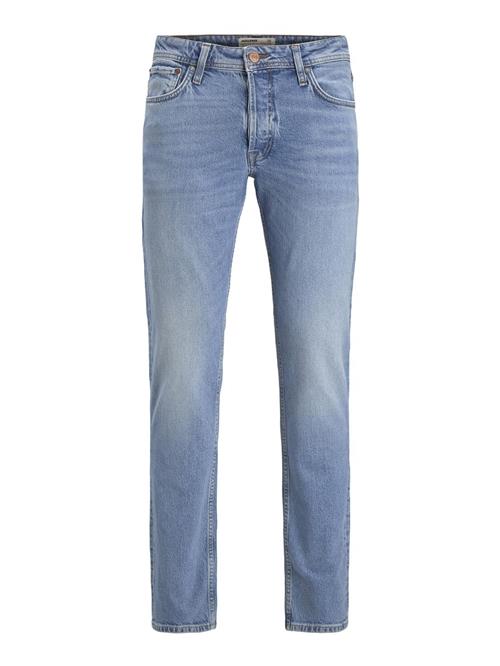 JACK & JONES Jeans 'MIKE ORIGINAL CJ 715'  blå / brun