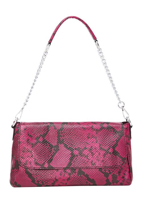 faina Skuldertaske  pink / sort