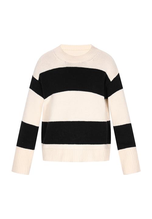 myMo ROCKS Pullover  creme / sort