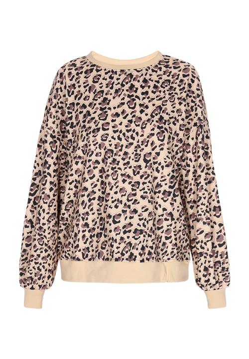 NAEMI Sweatshirt  choko / lysebrun / sort