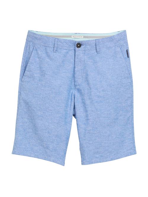 TOM TAILOR Lærredsbukser  blå-meleret