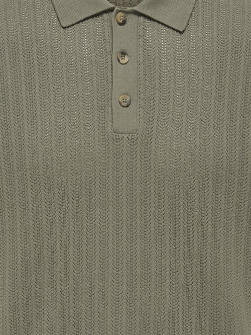 ONSMOON REG 12 SS POLO KNIT NOOS