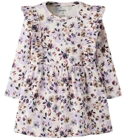 Name It Kjole - Noos - NmfKayla - Calcite/Grape Compote