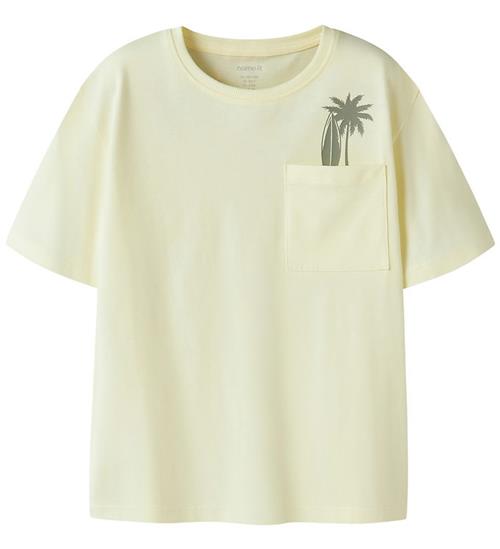 Name It T-shirt - NkmVilian - Pear Sorbet/Palm Surf
