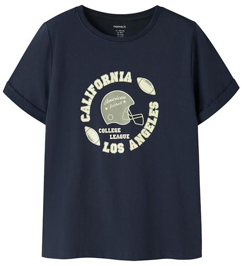 Name It T-shirt - NkmVux - Navy Blazer/College