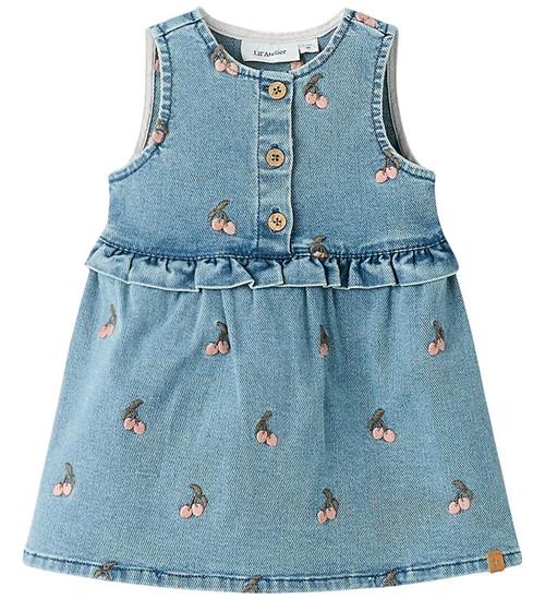 Lil' Arelier Spencer - NbfDeva - Medium Blue Denim/CHERRY