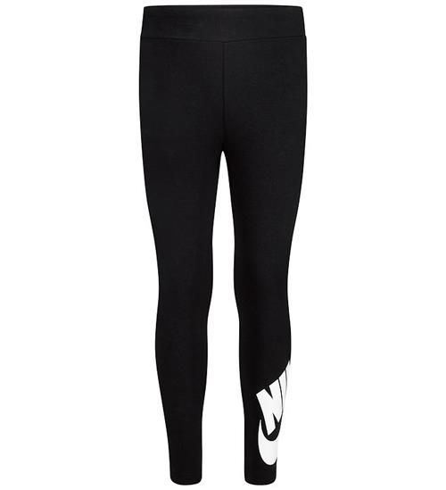 Nike Leggings - High Rise - Sort
