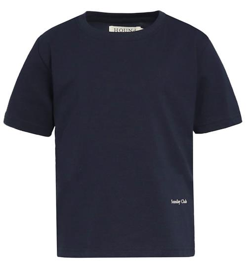 Hound T-Shirt - HdAya - Navy m. Hvid