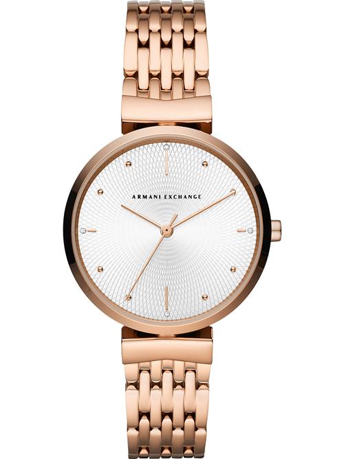 Emporio Armani Analogt ur  rosa guld / perlehvid