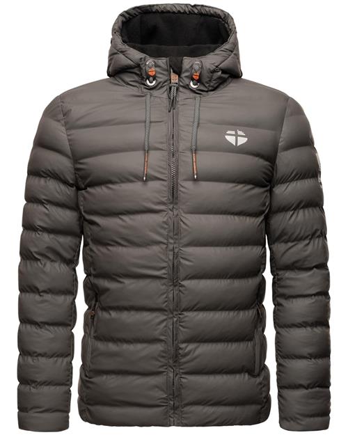 STONE HARBOUR Vinterjakke 'Zaharoo'  antracit / hvid