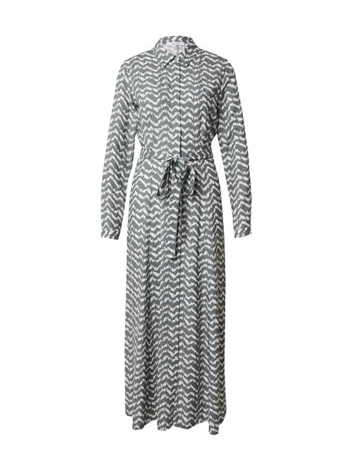 ABOUT YOU Kjole 'Aurelia'  grøn / hvid