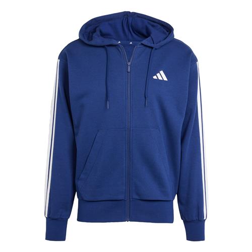 ADIDAS SPORTSWEAR Sweatjakke 'Essentials'  mørkeblå / hvid