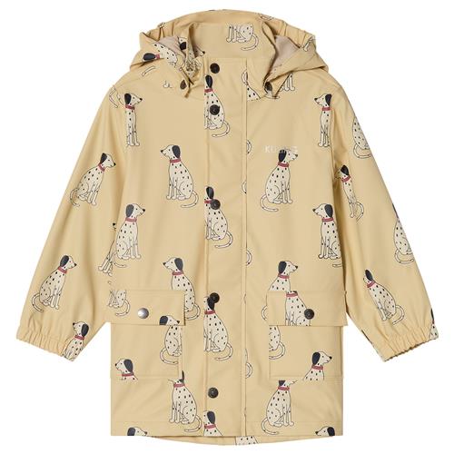 Kuling Orust Regnfrakke Pale Yellow Dalmatian Pale Yellow Dalmatian 134/140 cm Rain Gul  134/140 cm  unisex