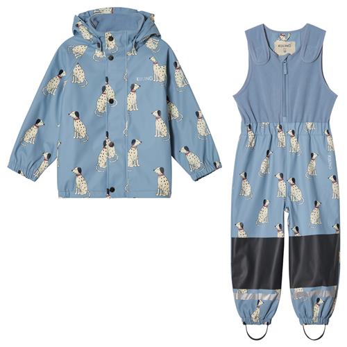Kuling Ottawa Foret Regnsæt Dove Blue Dalmatian Dove Blue Dalmatian 74/80 cm Rain Blå  74/80 cm  unisex
