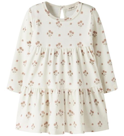 Lil Atelier Kjole - NmfLayo - Coconut Milk/Flower Pink