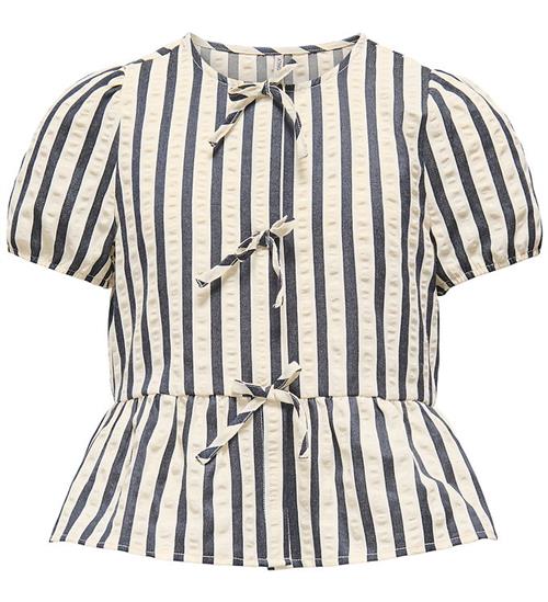 Kids Only T-shirt - KogMilani - Night Sky/Cloud Dancer/Birch