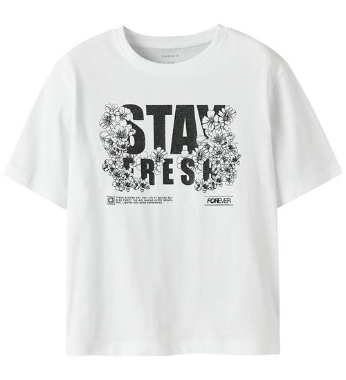 Name It T-Shirt - NkfDitteslia - Bright White
