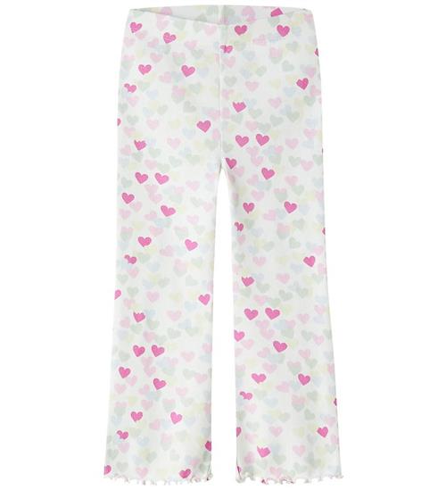 Name It Bukser - NmfVemia - Cloud Dancer/Random Heart