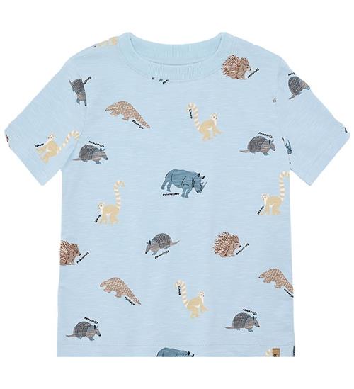 Minymo T-shirt - AOP - Niagara Mist