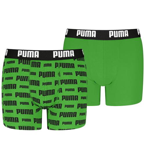Puma Boxershorts - 2-pak - Grøn/Sort
