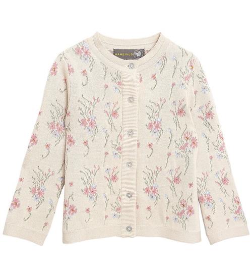 Hanevild Cardigan - Flower - Summer Sand