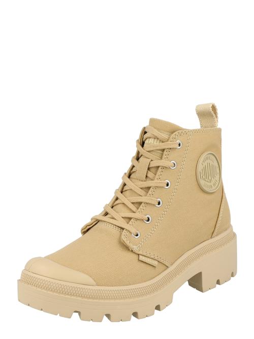 Palladium Snørestøvletter 'Pallabase'  mørkebeige