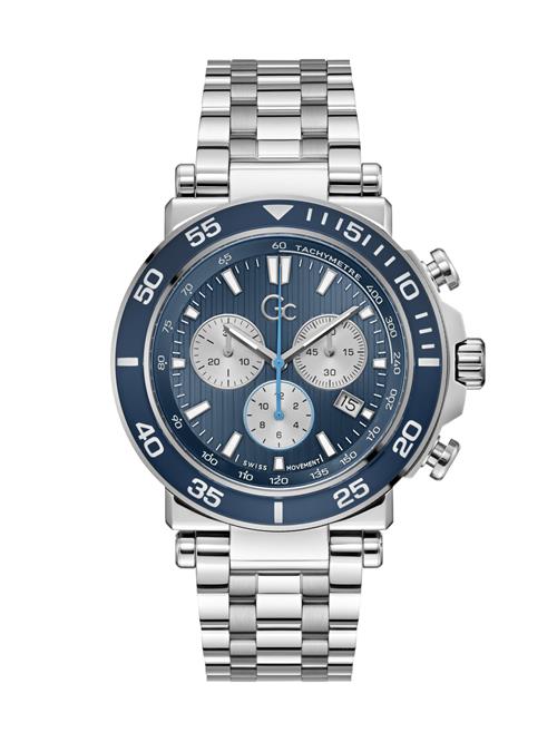 Gc Analogt ur 'One Sport'  black denim / sølv