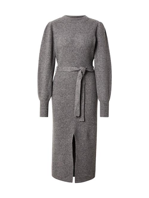 VILA Strikkjole  mørkegrå