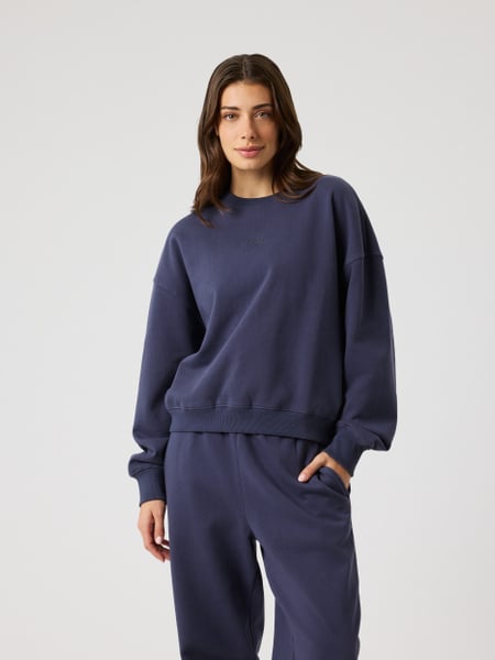 Björn Borg Studio Oversized Sweatshirt Marineblå, XL