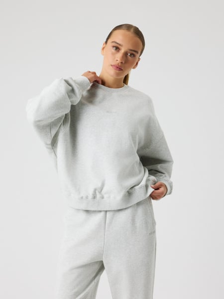 Björn Borg Studio Oversized Sweatshirt Grå, L