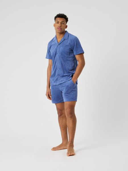 Björn Borg Borg Toweling Pool Shorts Blå, XXL