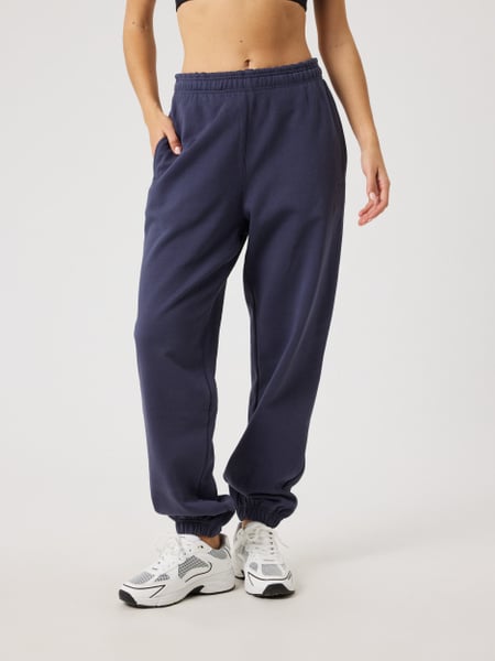 Björn Borg Studio Oversized Sweatpants Marineblå, XS