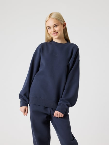 Björn Borg Borg Oversized Sweatshirt Marineblå, 134-140