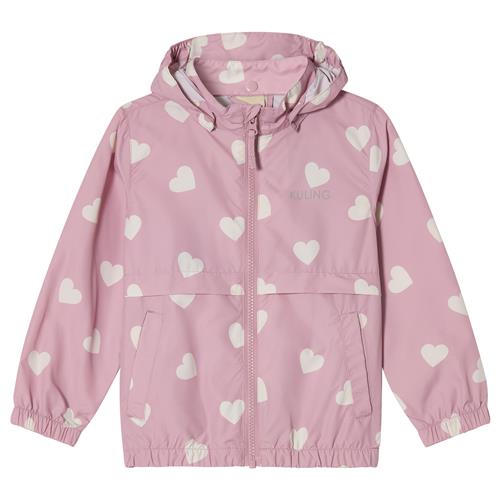 Kuling Simrishamn Vindjakke Pink Hearts Pink Hearts 122 cm  Lyserød  122 cm  unisex