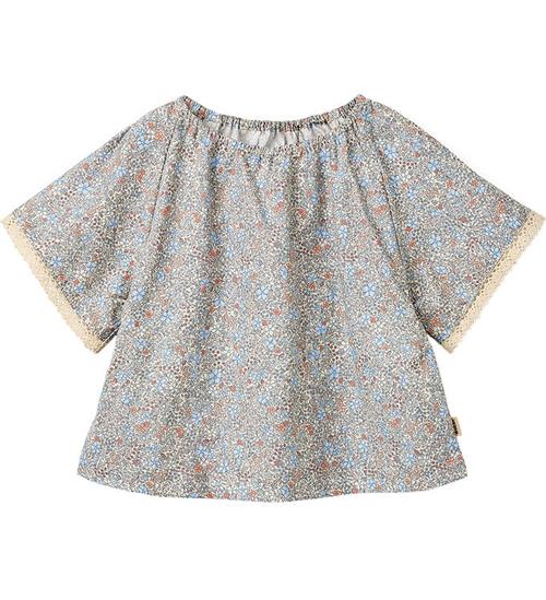 Wheat Bluse - Hannah - Air Blue Flowers
