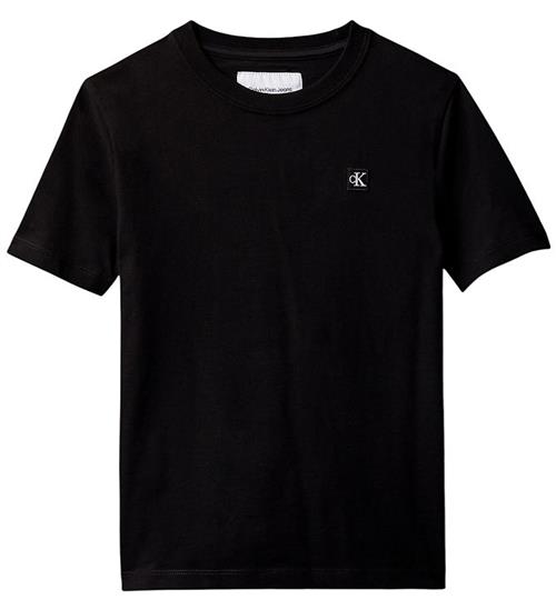 Calvin Klein T-shirt - Mono Mini Badge - Sort