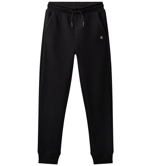 Calvin Klein Sweatpants - Mono Mini Badge - Sort