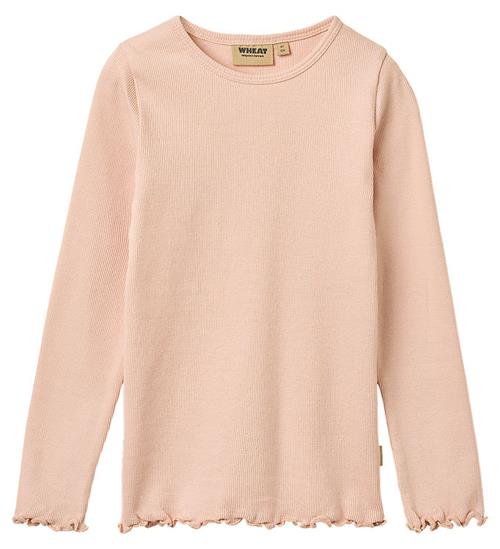 Wheat T-shirt - Ida - Rib - Powder