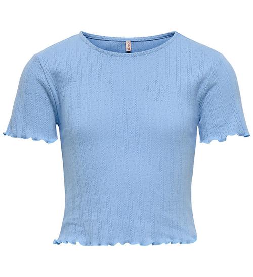 Kids Only T-shirt - Noos - Hulmønster - KogCarlotta - Soft Chamb