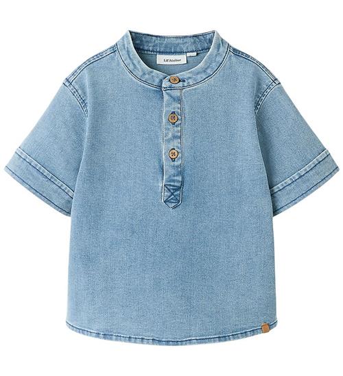 Lil' Atelier Denimskjorte K/Æ - NmmDeva - Medium Blue Denim