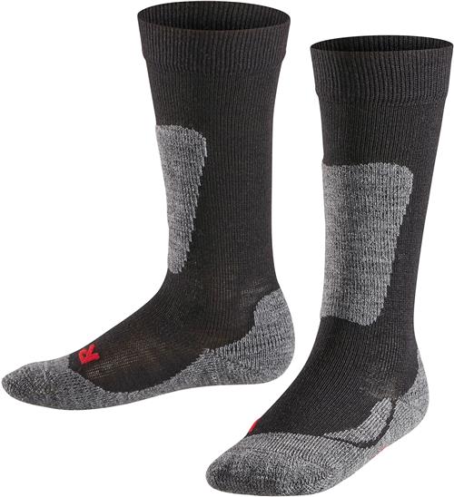 FALKE Sokker 'Active Ski'  sort / sort-meleret