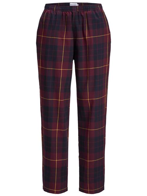 JACK & JONES Pyjamasbukser  navy / gul / rød